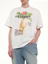 Farmes Magazine Cover T-Shirt in White