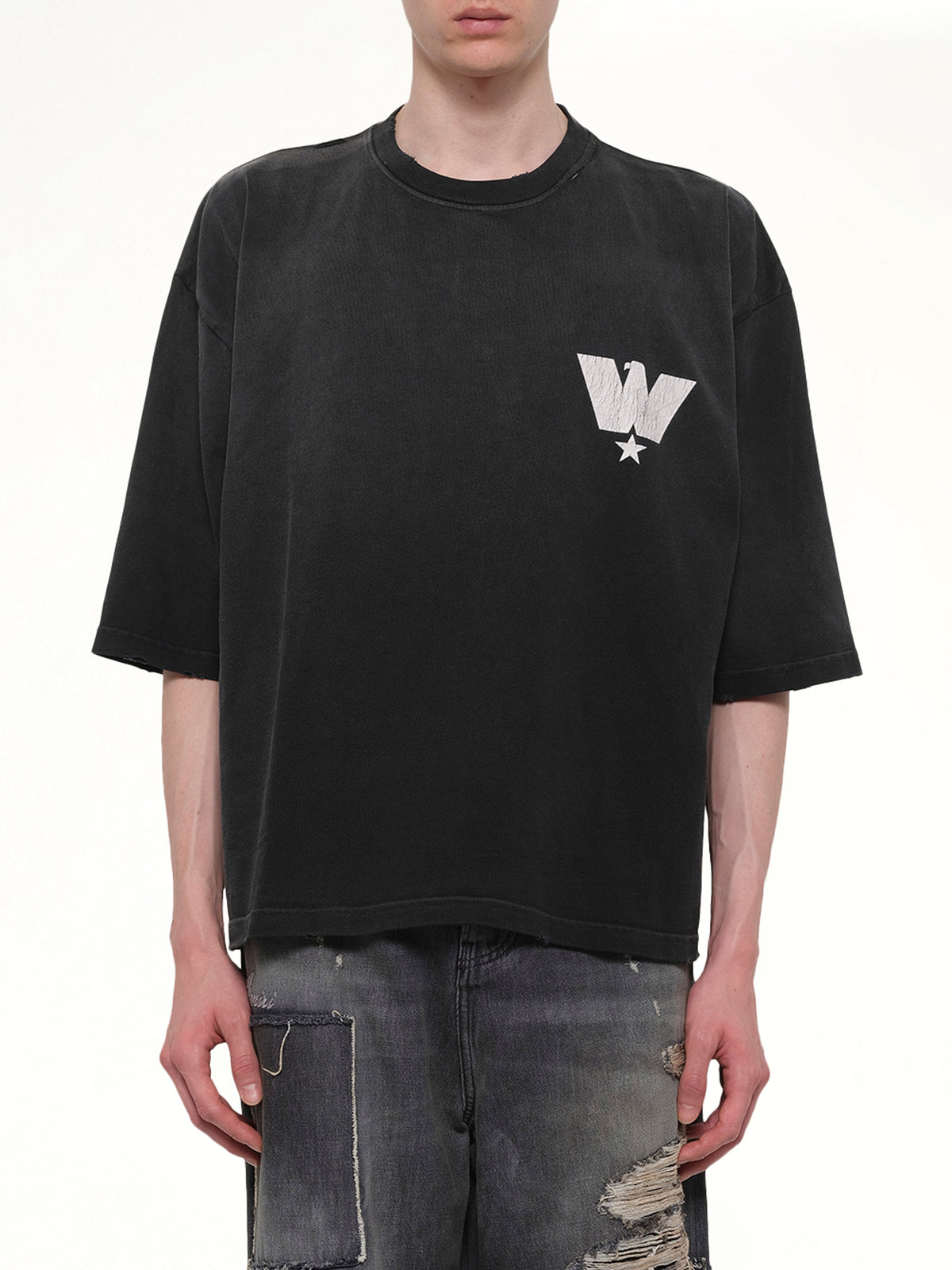 Fashion Service Association Buffalo T-Shirt in Black