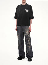 Fashion Service Association Buffalo T-Shirt in Black