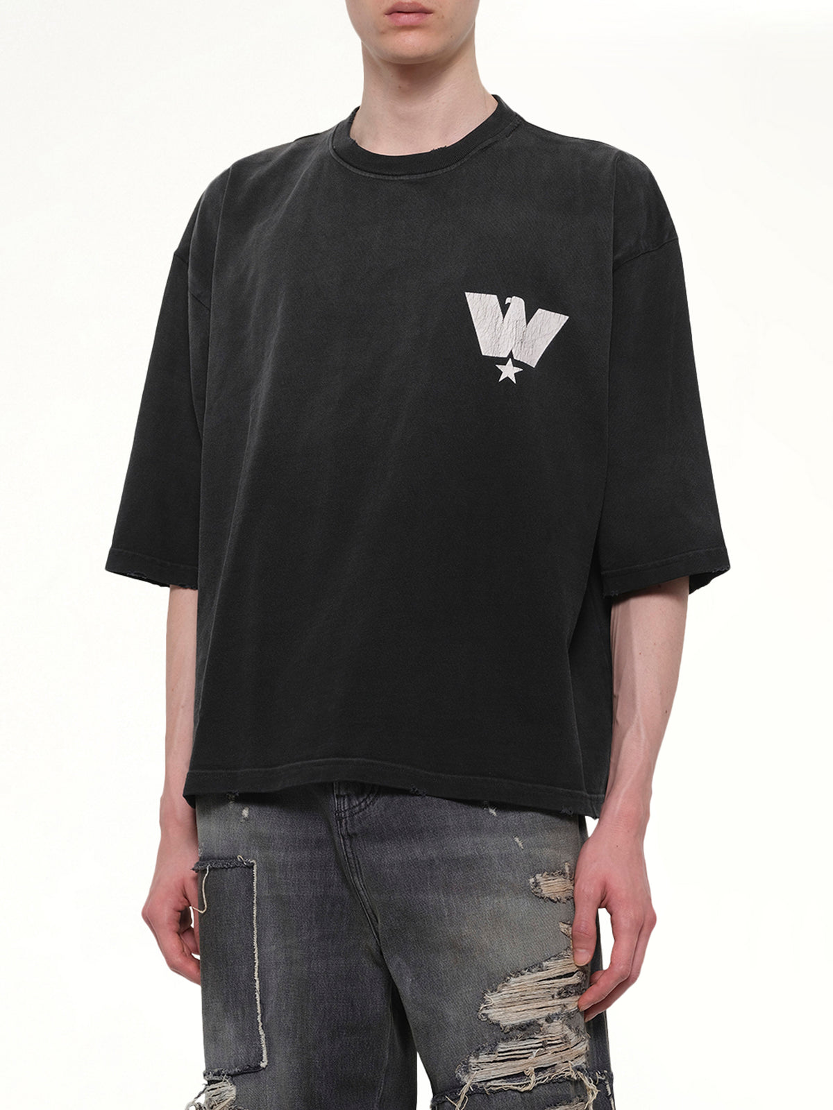 Fashion Service Association Buffalo T-Shirt in Black