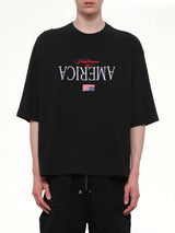 Welcome To America Buffalo T-Shirt in Black