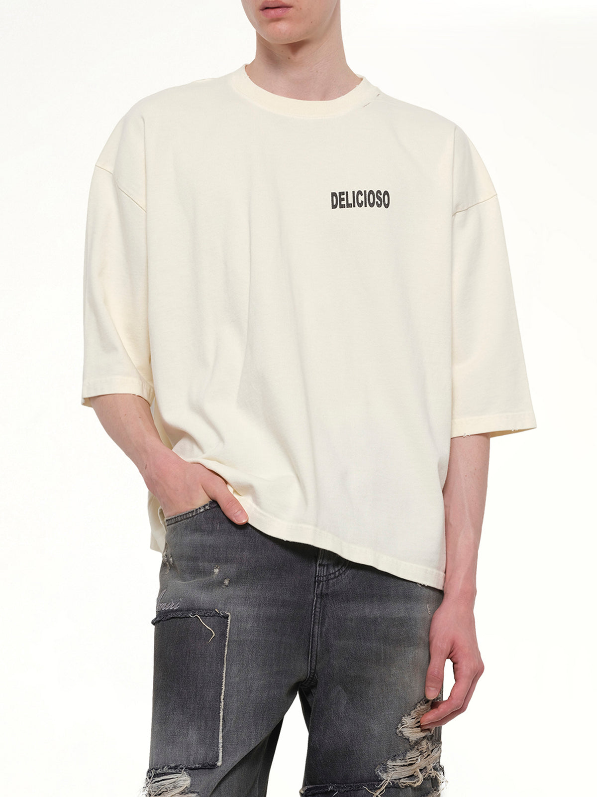 Willy's Taco Shop Buffalo T-Shirt in White