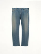 Floating Waist Denim Pants in Indigo