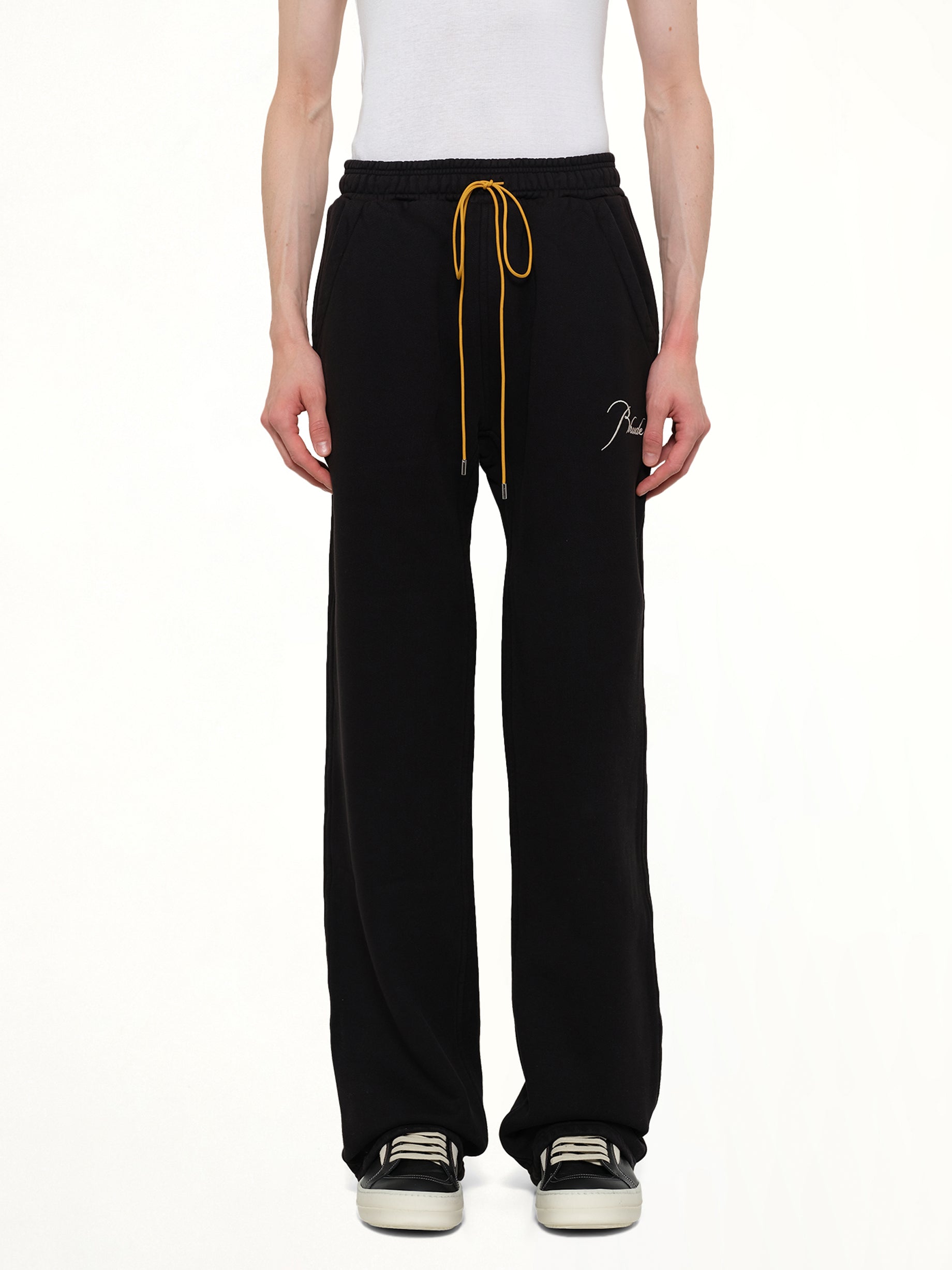 Classique Sweatpant in Black/White