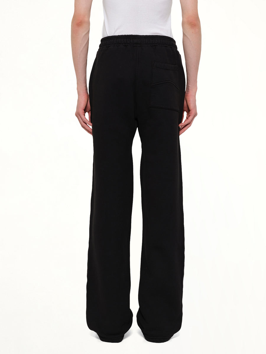 Classique Sweatpant in Black/White