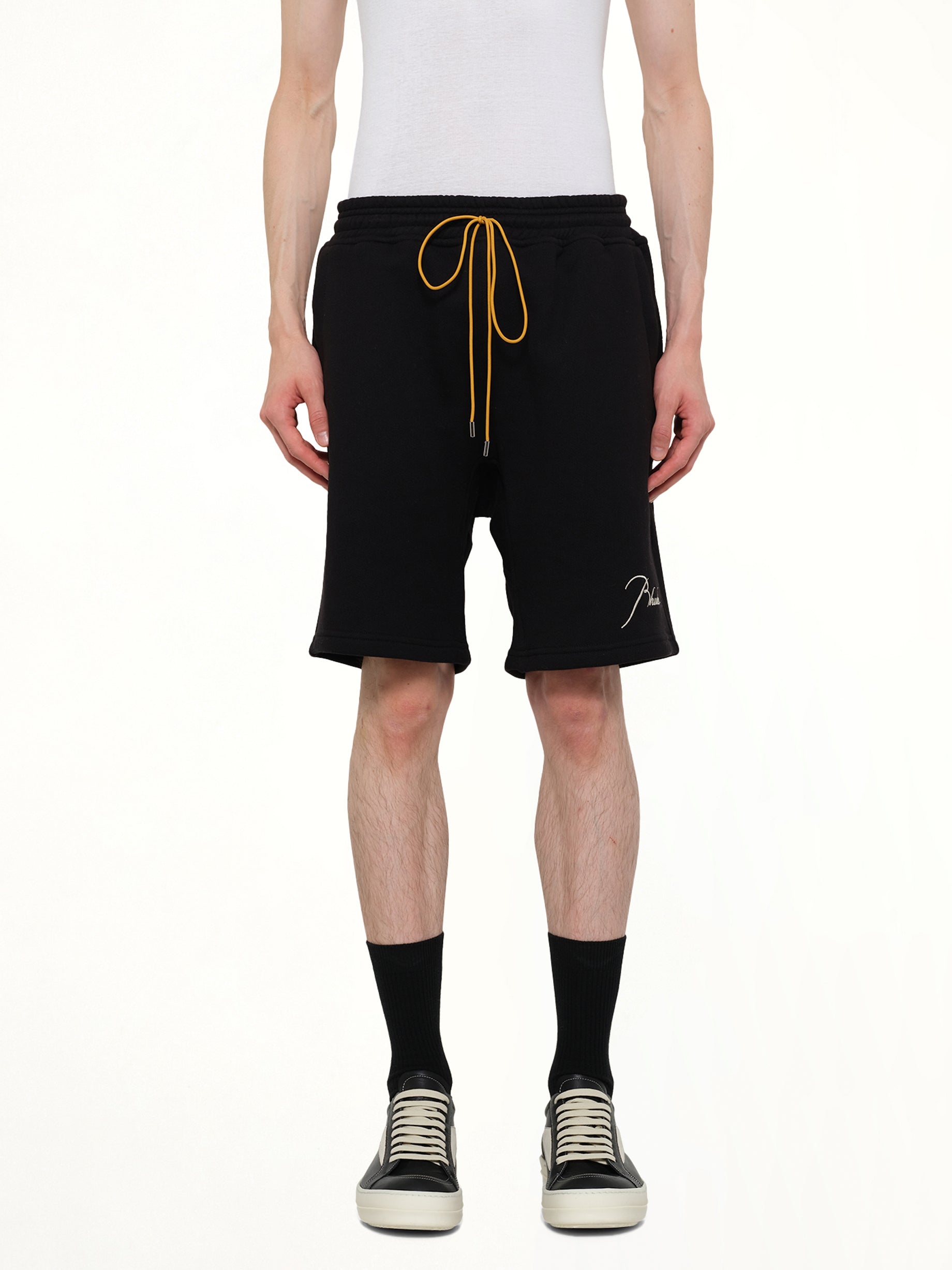 Classique Sweatshorts in Black/White