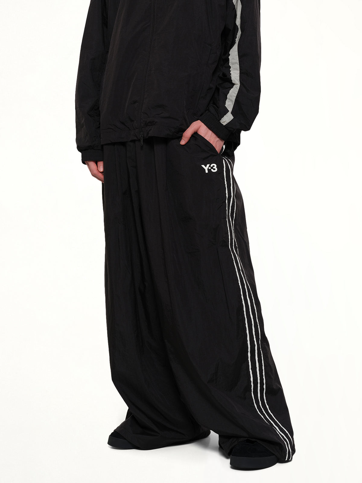 Reconstructed 3S Pants in Black