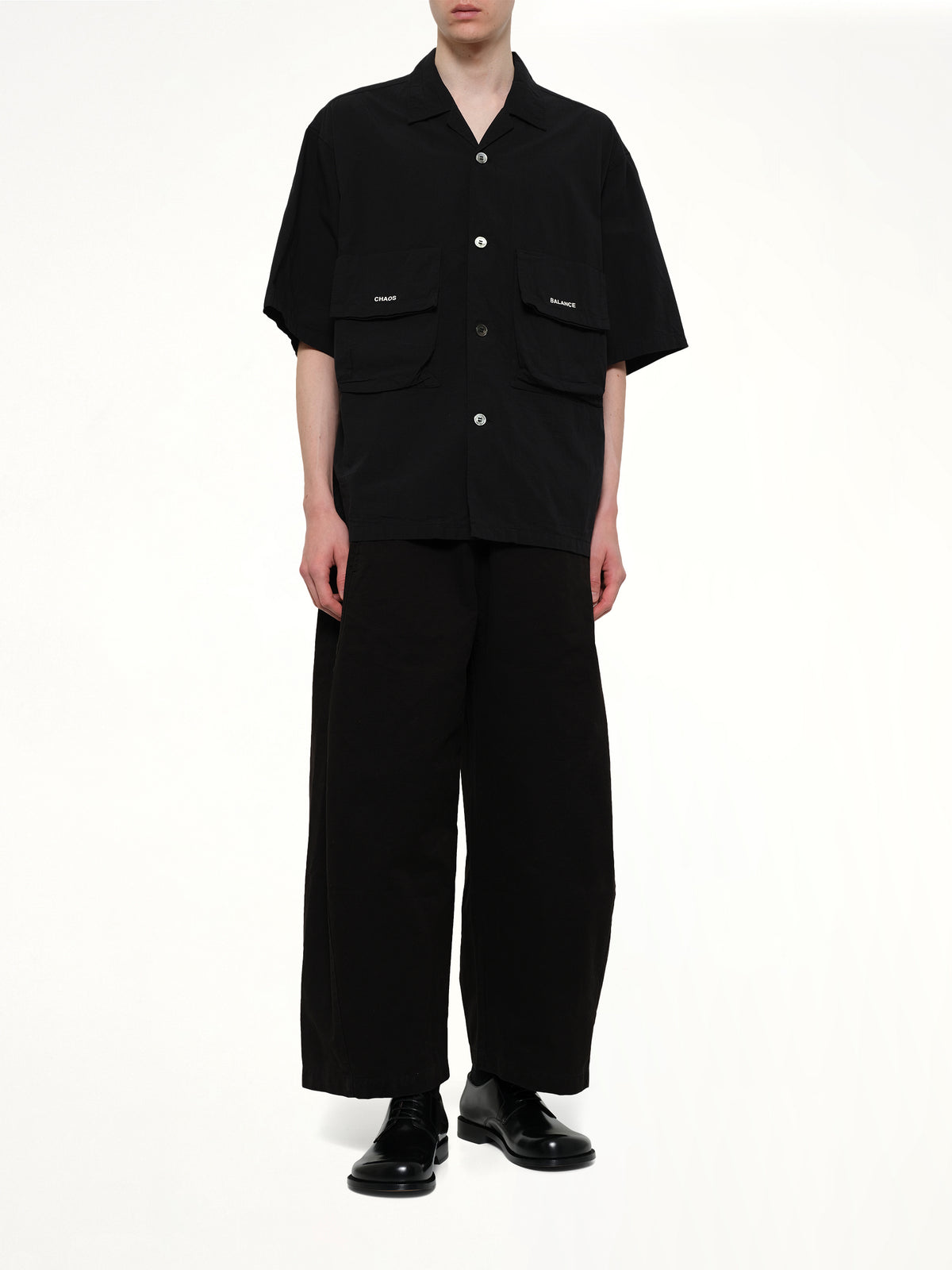 Chaos Balance Pocket Shirt in Black