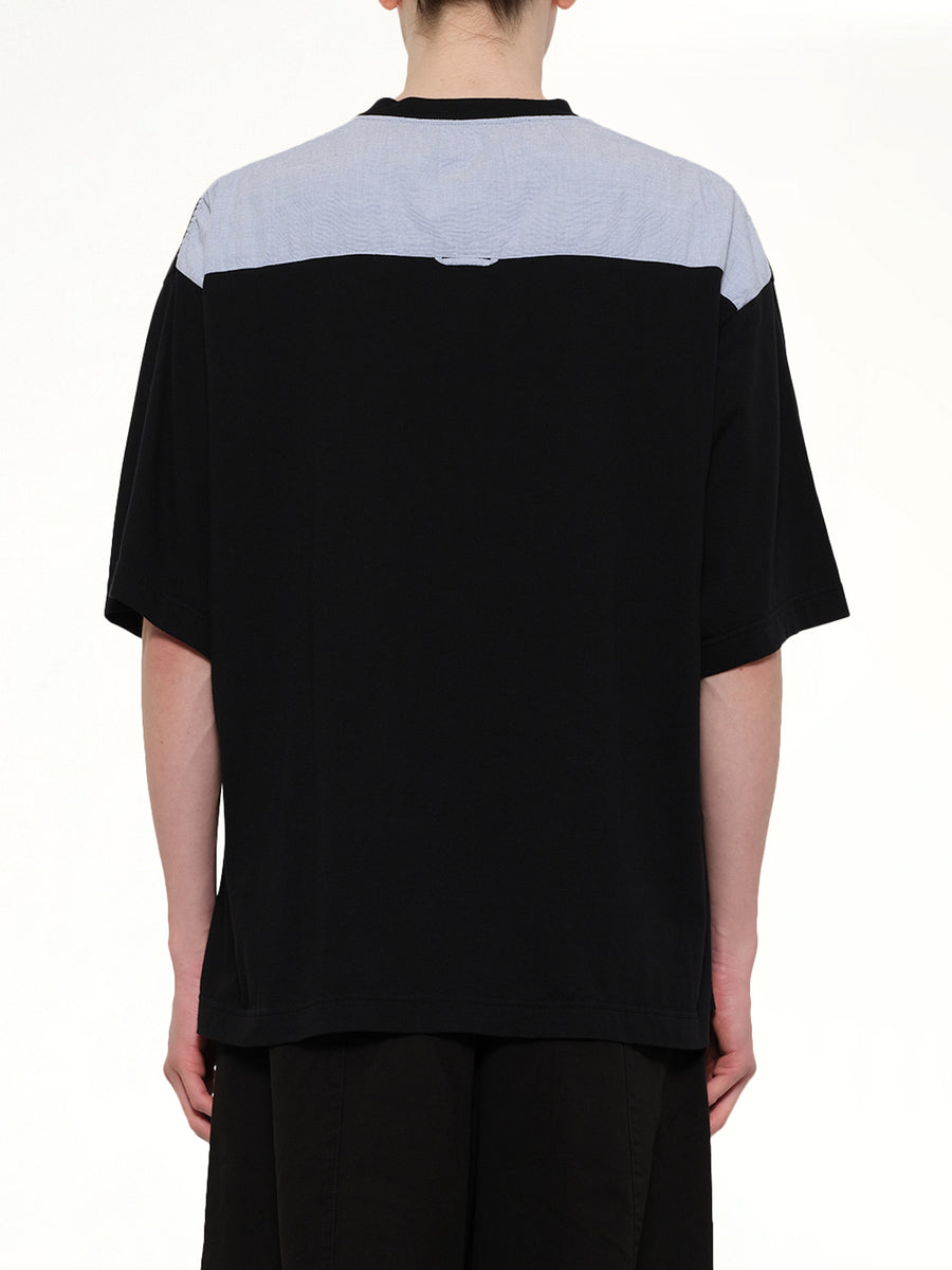 Combo Pocket T-Shirt in Black