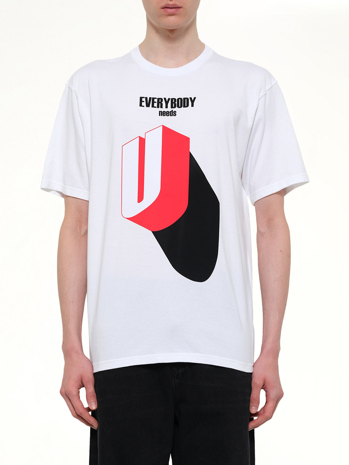 Everybody Needs U T-Shirt in White