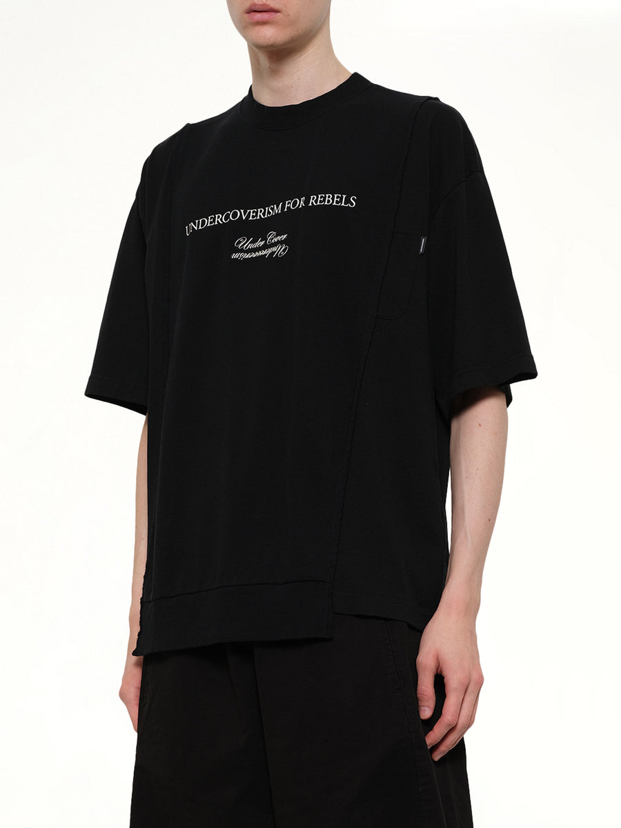 Undercoverism for Rebel T-Shirt in Black