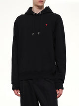 Ami De Coeur Hoodie in Black/Red