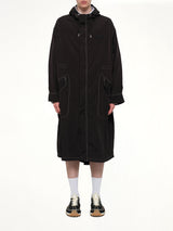 Long Parka in Black