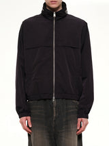 Windbreaker with Embossed ADC in Black