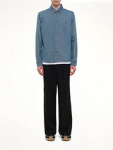 Contrasted Ami De Coeur Shirt in Blue