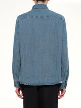 Contrasted Ami De Coeur Shirt in Blue