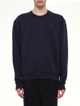 Red Ami De Coeur Sweatshirt in Navy