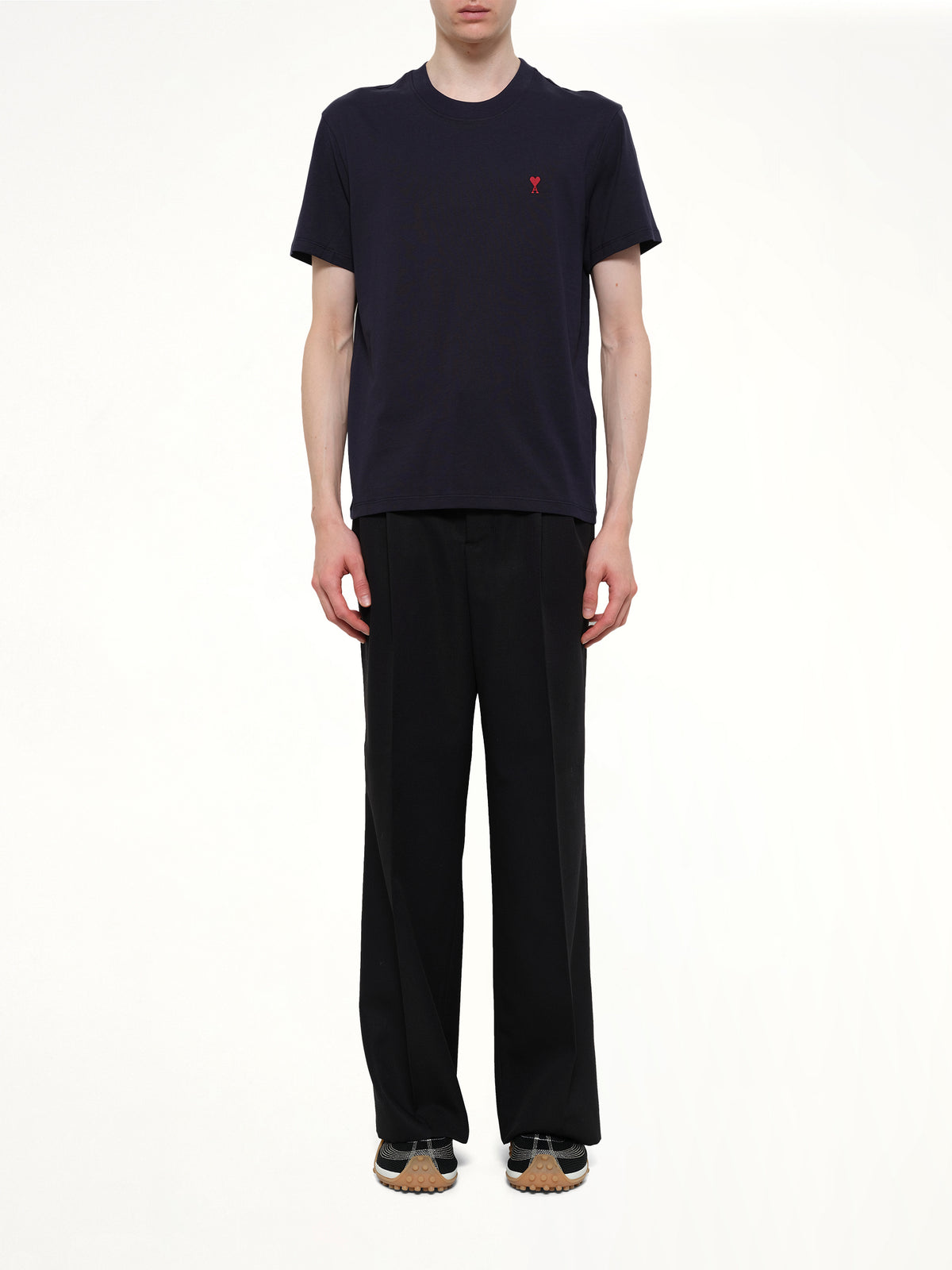 Ami De Coeur T-Shirt in Navy/Red