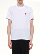 Ami De Coeur T-Shirt in White/Red