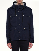 Paris Parka Jacket in Blue