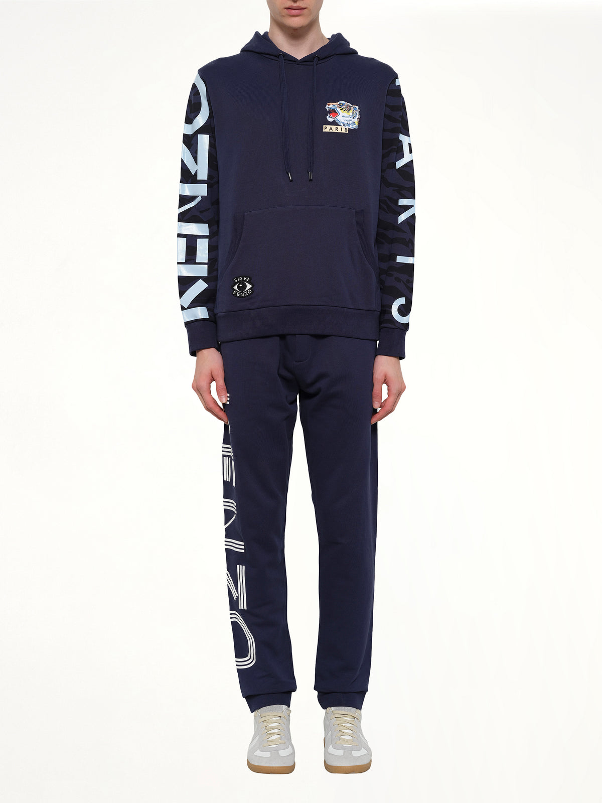 Icons Hoodie in Ink