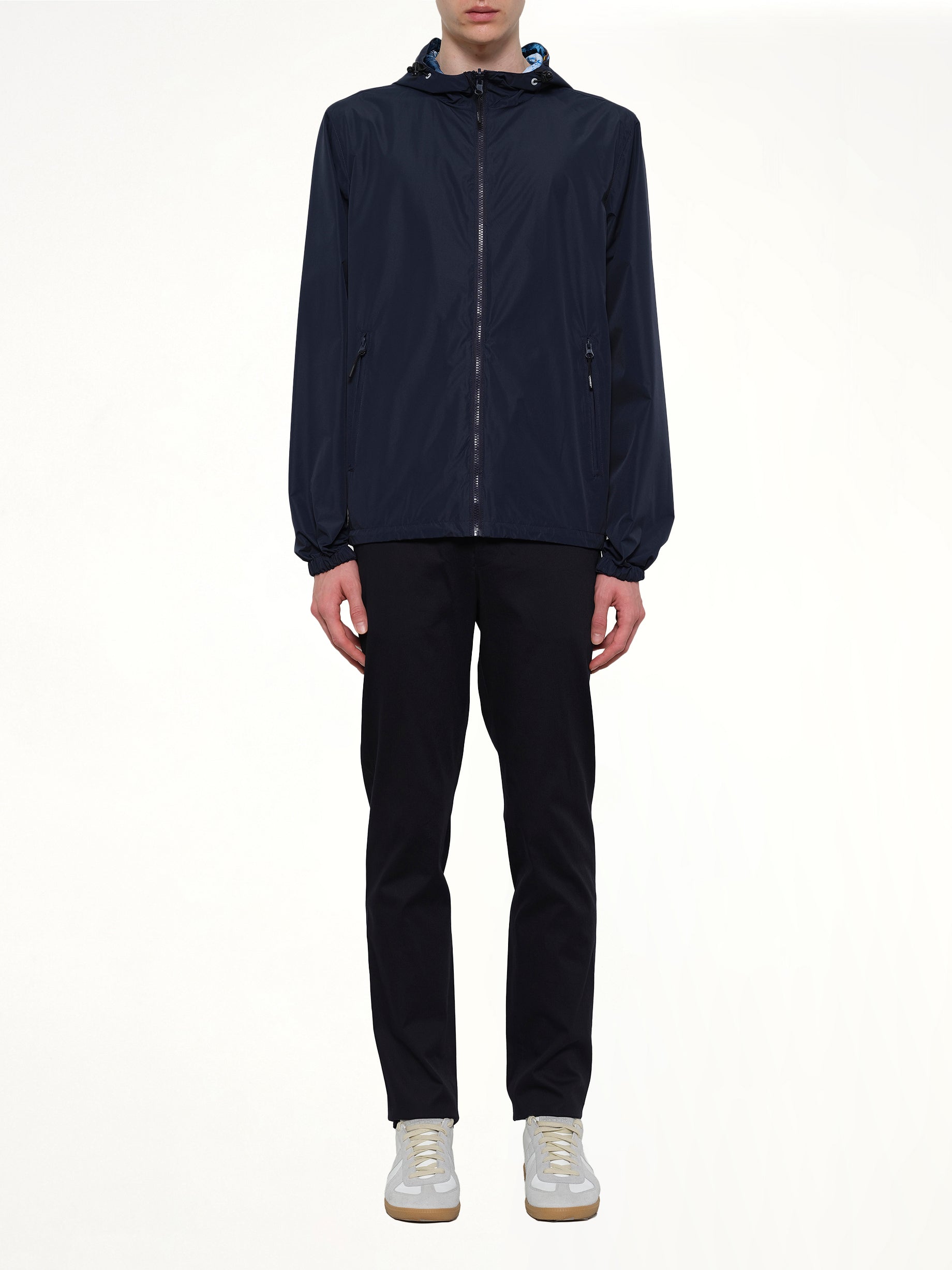 Reverse Kway in Navy