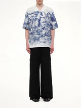 Breizh Print Cuba Shirt in Blue