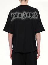 Spray Bear Over T-Shirt in Black/Dark Grey