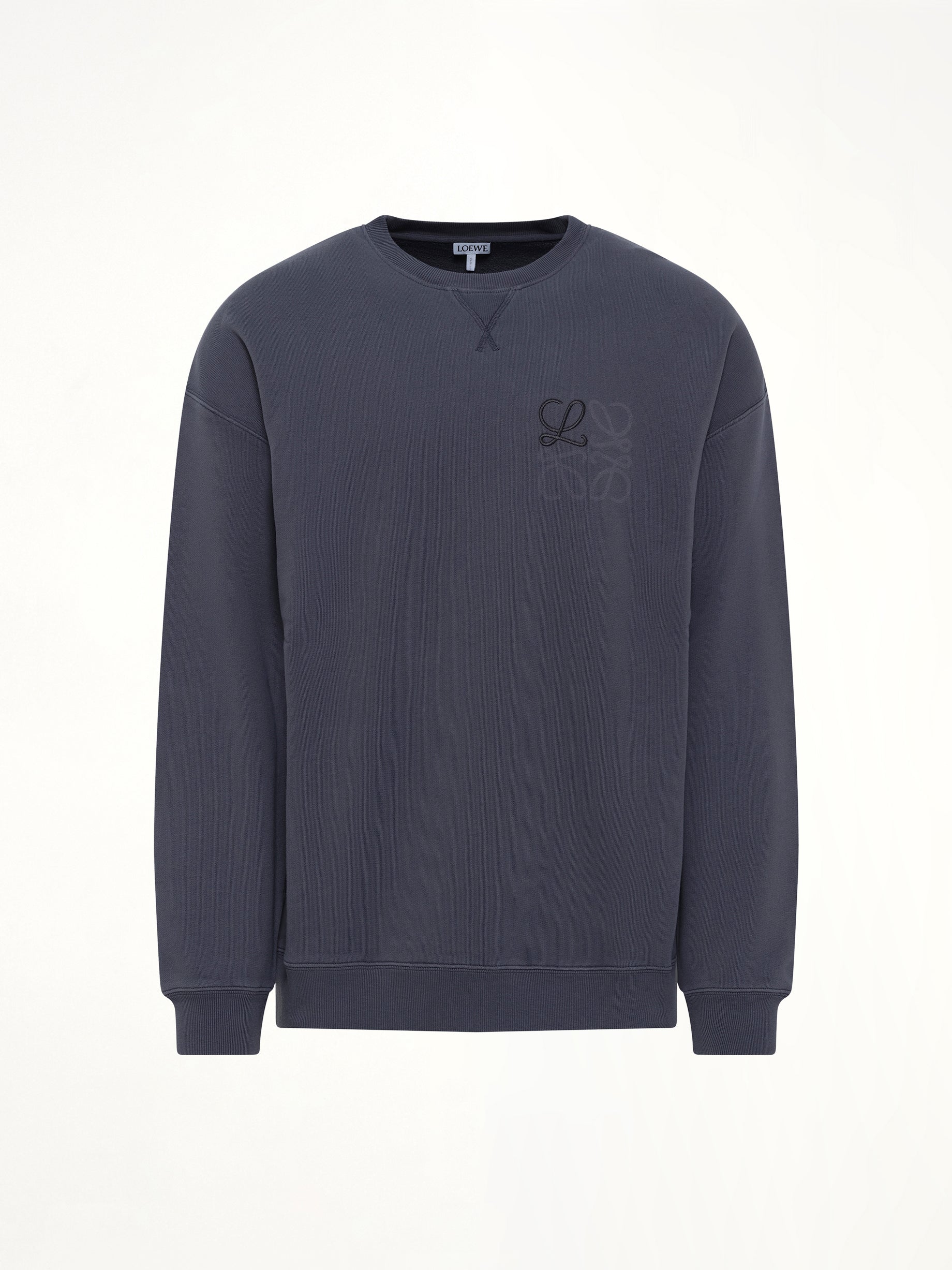 Anagram Sweatshirt in Indigo Blue