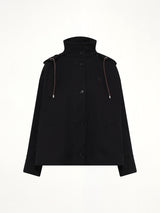 Hooded Jacket in Black