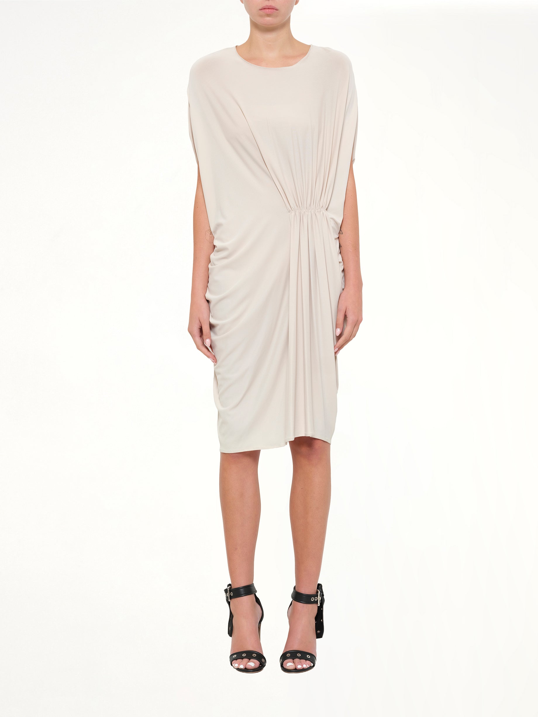 Lanvin Jersey Dress in White