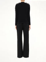 Lanvin Knitted Jacket in Black
