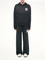 Amiri Hollywood Oversized Hoodie in Black