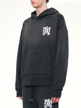 Amiri Hollywood Oversized Hoodie in Black