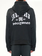 Amiri Hollywood Oversized Hoodie in Black