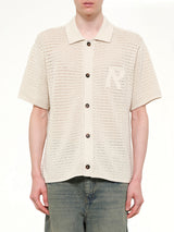 Pico Knit Shirt in Ecru