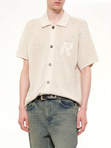 Pico Knit Shirt in Ecru
