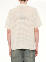 Pico Knit Shirt in Ecru