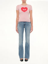 T-UNCUTIES-LONG-S5 T-Shirt in Pink