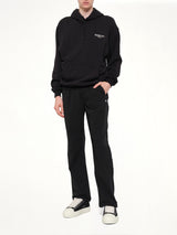 Team 247 Straight Leg Track Pant in Jet Black