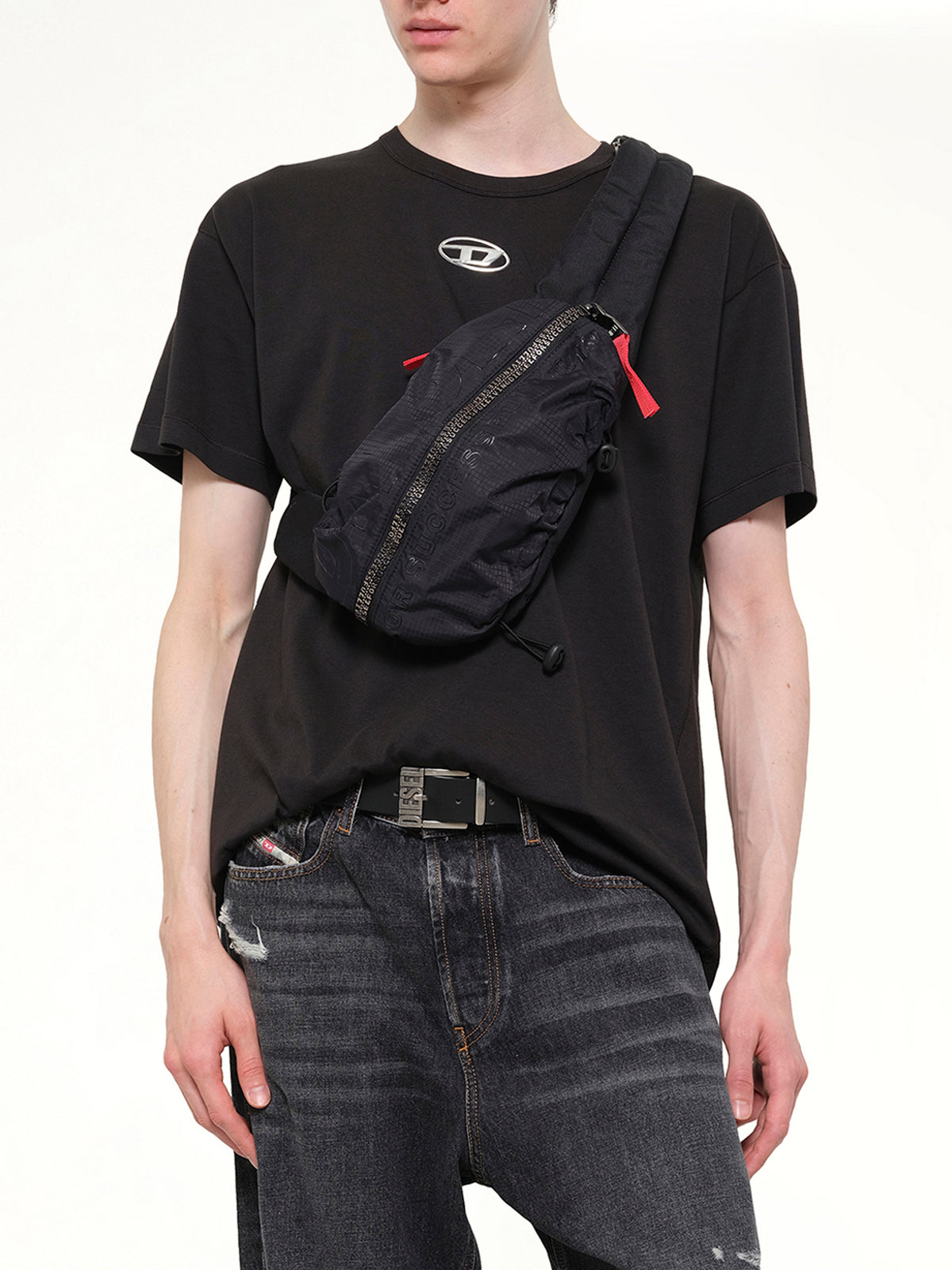 ZIP-D Crossbody X in Black