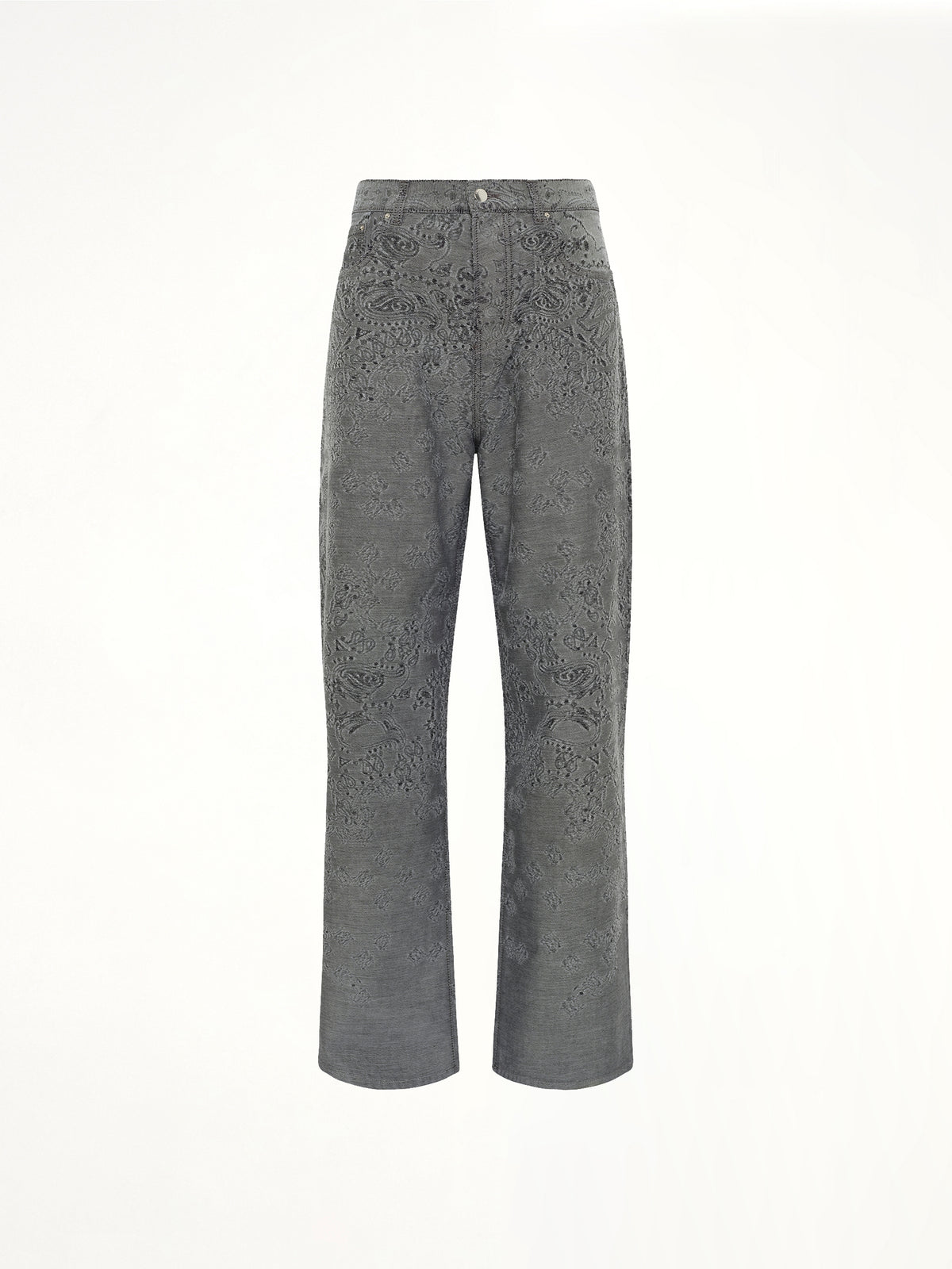 MA Quad Bandana Baggy Jeans in Black