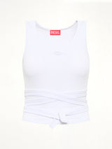 T-ANKY-TAIL-S1 Top in White