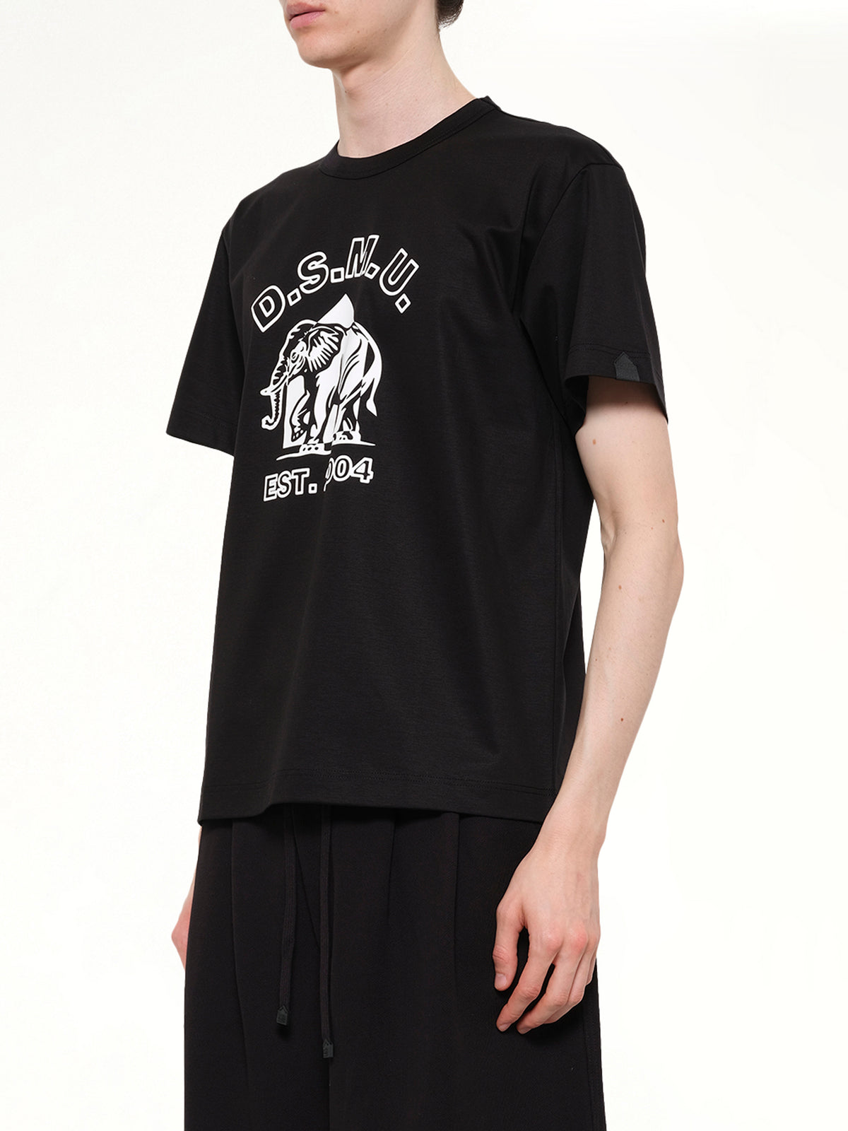 D.S.M.U' T-Shirt in Black
