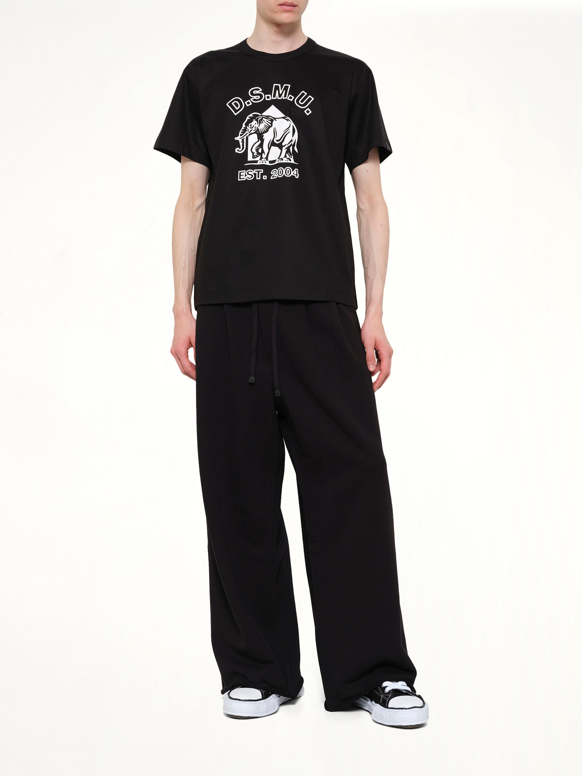 D.S.M.U' T-Shirt in Black