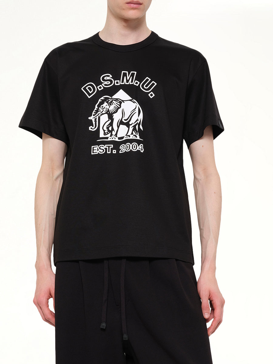 D.S.M.U' T-Shirt in Black