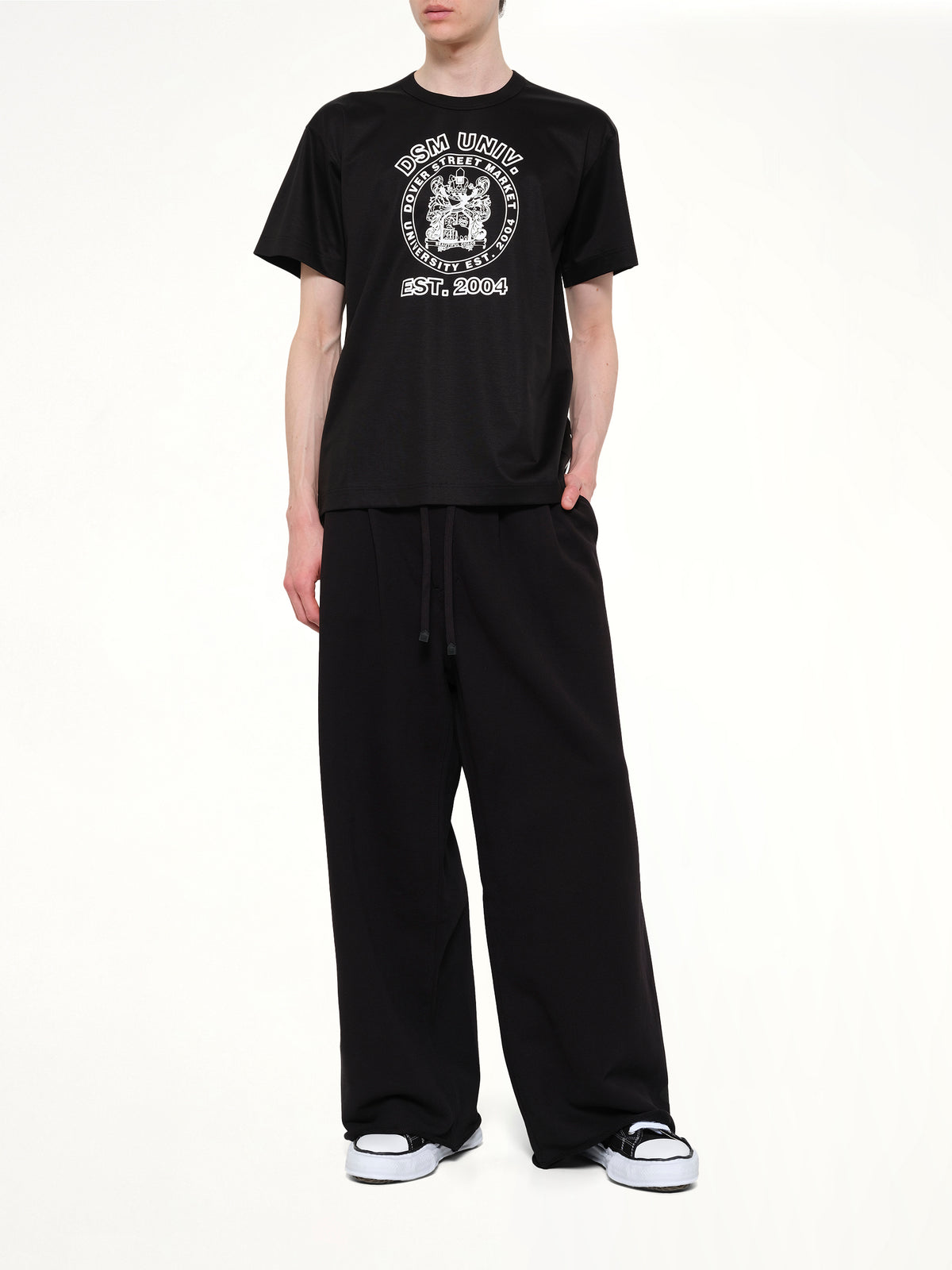 DSM Univ' T-Shirt in Black