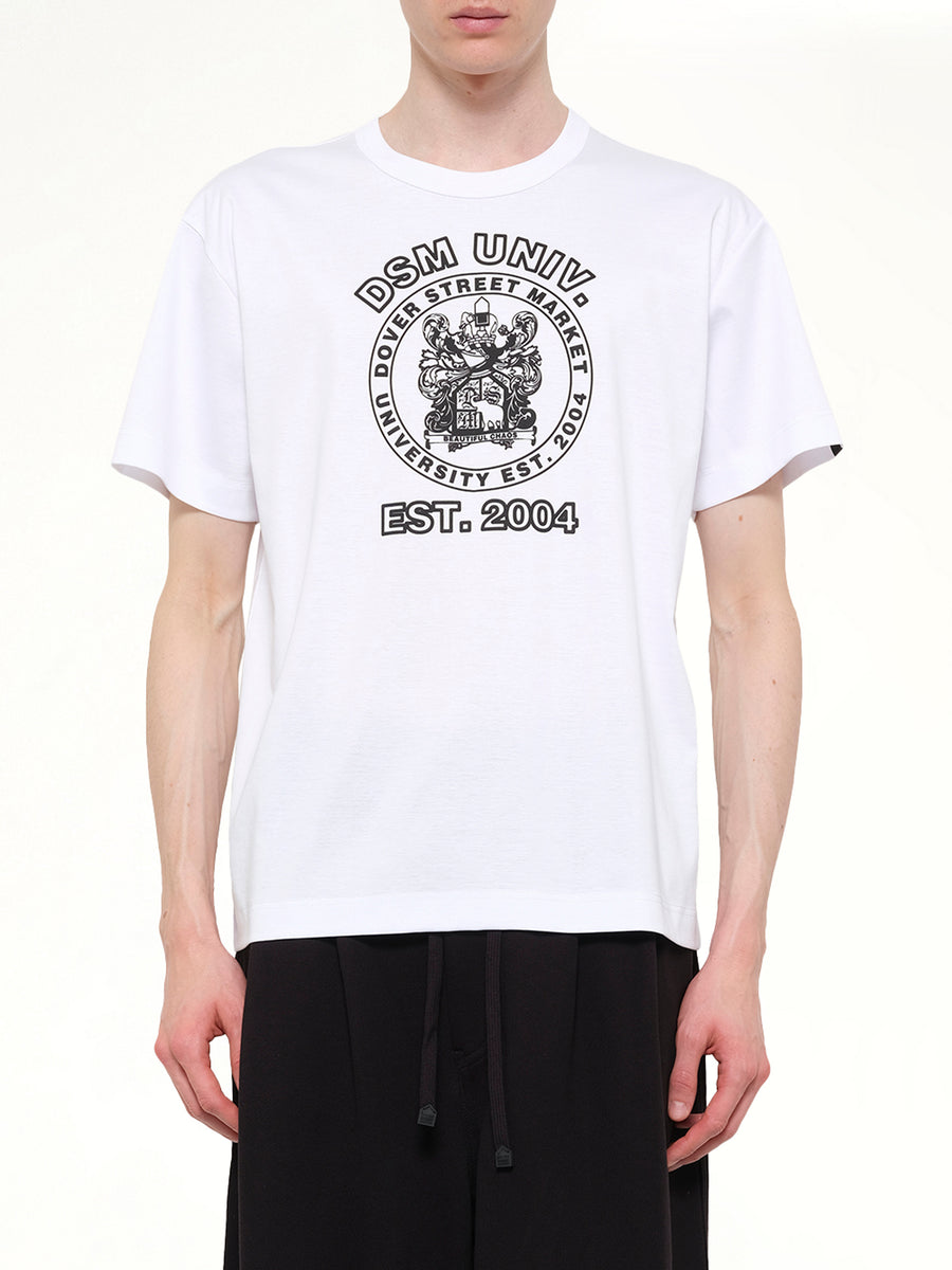 DSM Univ' T-Shirt in White