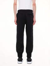 Double Knit Jogger Pants in Black