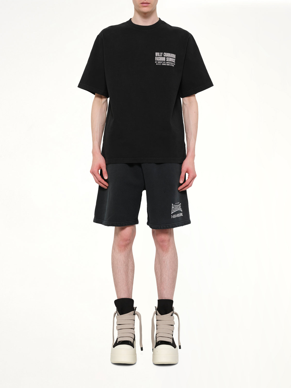 "Fashion Services" Standard T-Shirt in Black